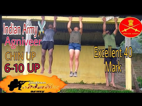 Indian Army Agniveer ⚔️Beam Chin ups/ pull ups Practice 😔 - YouTube