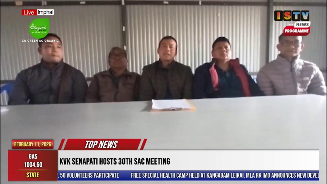 9 PM-ISTV MANIPURI NEWS 11TH FEBRUARY 2026