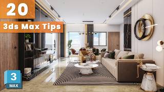 Famous 20 Hidden 3ds Max Tips That Will Save You HOURS (Archviz Workflow) Profile