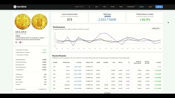 Numerai model JACA_GOLD [ENG VERSION]