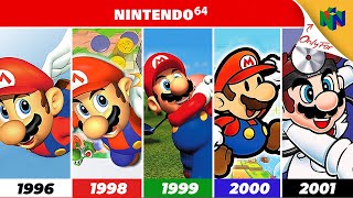 All Super Mario N64 Games 1996-2001