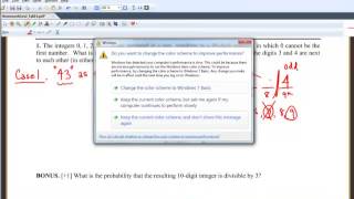Homework Set 2, Problem 1, Fall 2014