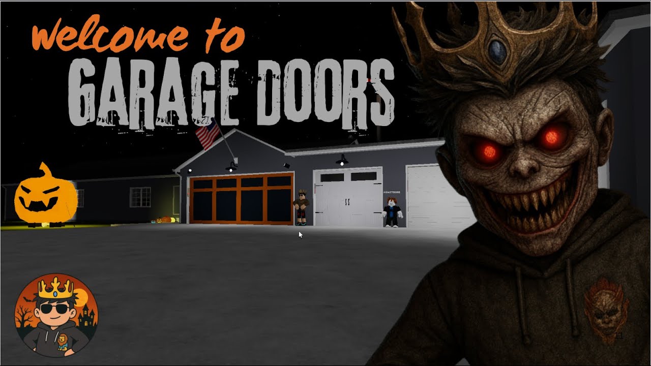 Halloween Update! Garage Doorsss!! 