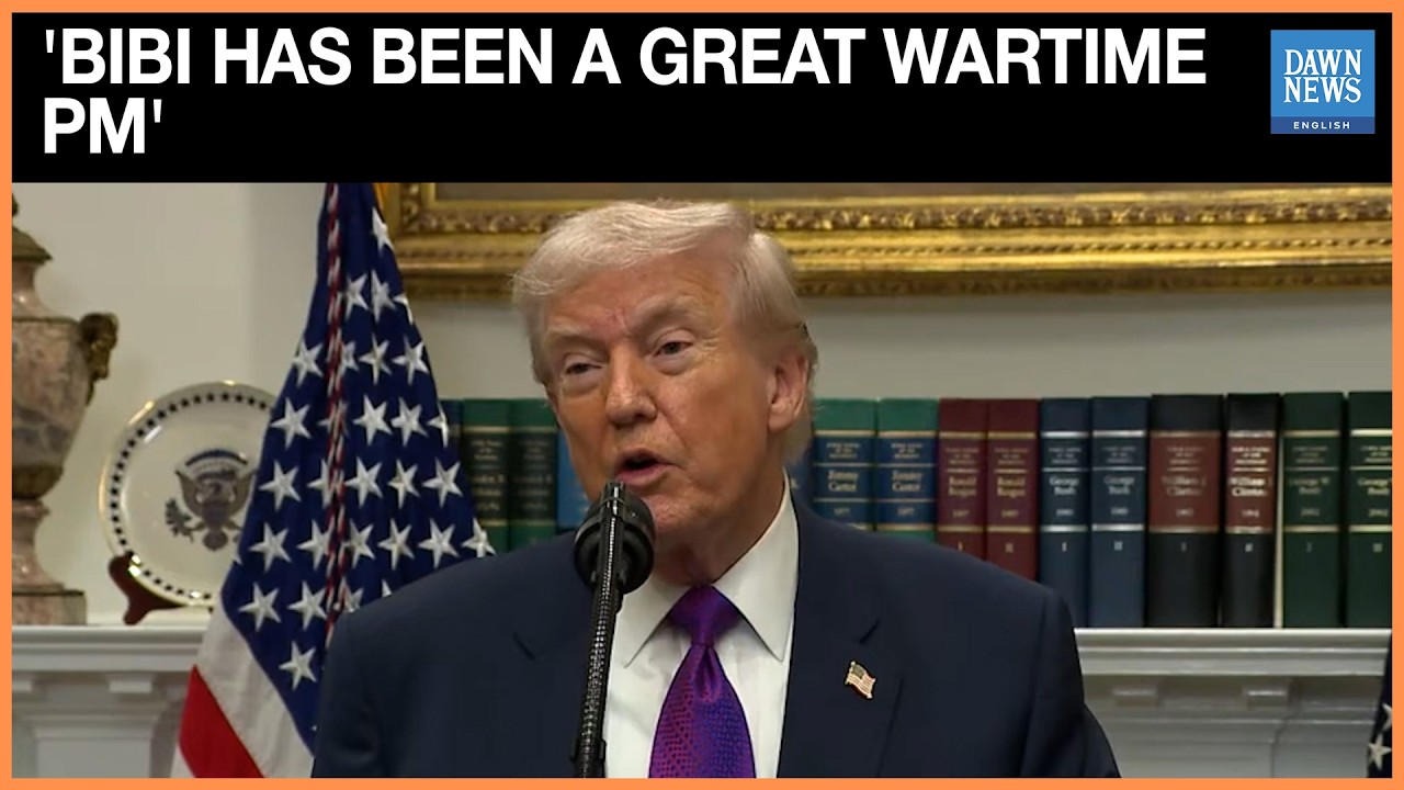 Trump Calls Israel’s President Herzog ‘Disgraceful’ for not Pardoning Netanyahu | Dawn News English