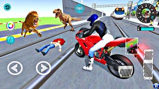 3D Driving Class Simulator - Motorbike crazy riding  - Android Gameplay screenshot 5