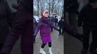 3.02.24г...КРАСАВИЦА ЛЮБОЧКА... на танцполе в Гомеле...