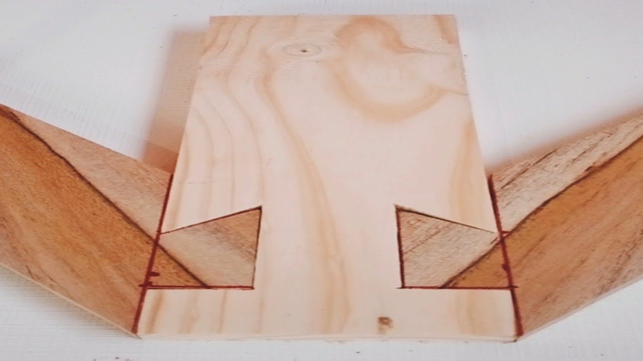 wooden bat joint || Awesome Woodworking techniques