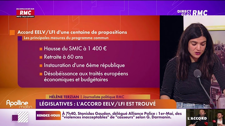 Élections législatives : les principales mesures du programme commun entre LFI et EELV