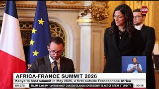 Kenya to host Africa-France Summit in May 2026, a first outside Francophone Africa