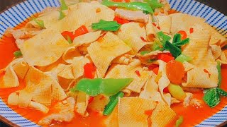 豆腐皮学会这样做，给红烧肉都不换，嫩滑爽口，天天吃都不会腻