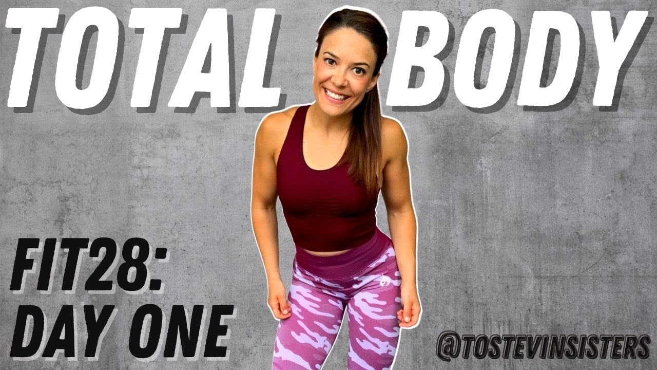 FIT28: DAY ONE // TOTAL BODY WORKOUT IN 10 MINUTES - YouTube