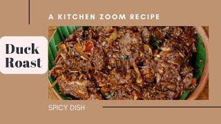 Duck Roast | Restaurant Style Recipe | Kitchen Zoom | Non Vegetarian Recipe