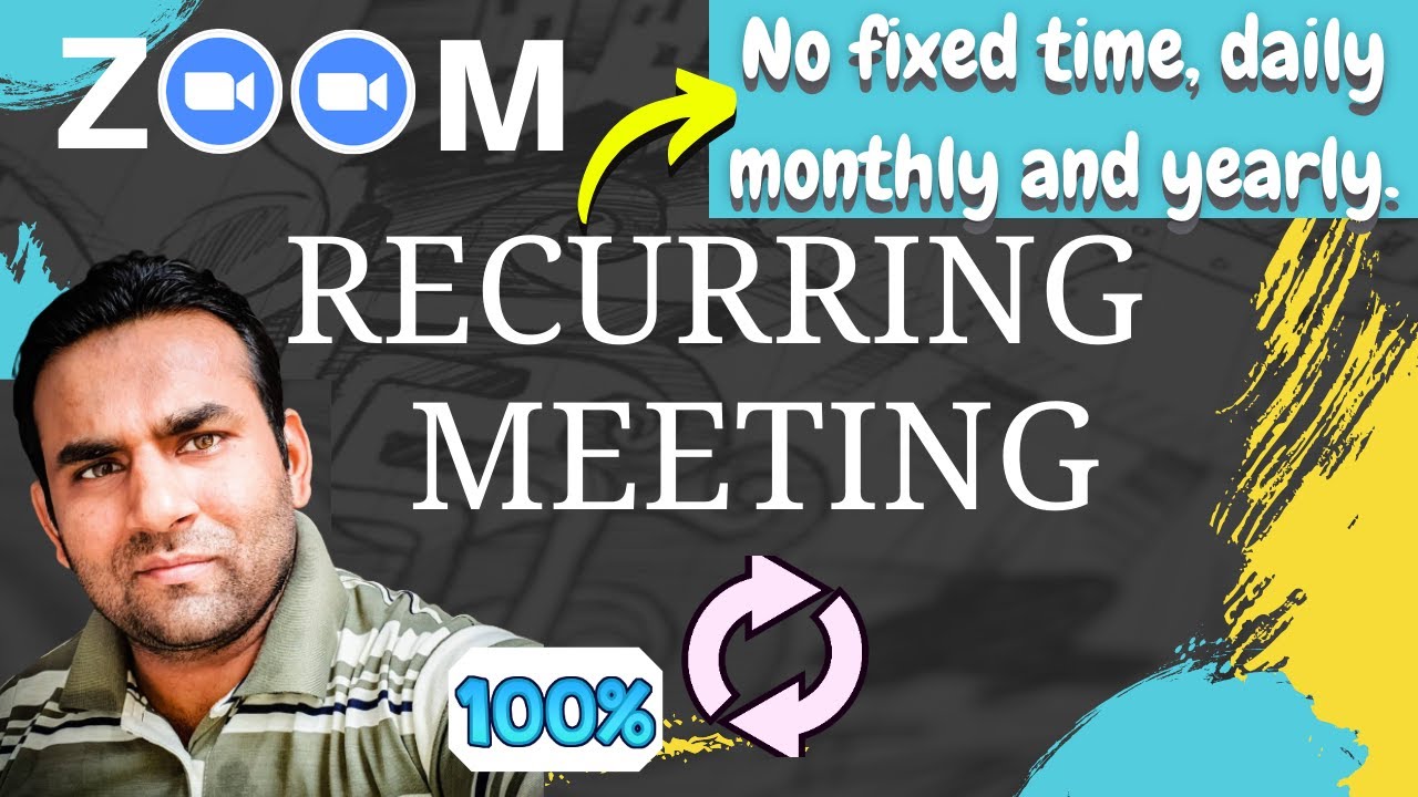 How To Schedule A Recurring Zoom Meeting Zoom Recurring Meeting YouTube