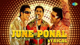 June Ponal - Lyrical | Unnale Unnale | Vinay, Sadha, Tanisha |  Harris Jayaraj | Krish chords