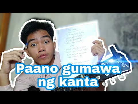 Paano gumawa ng sariling kanta o composition - YouTube
