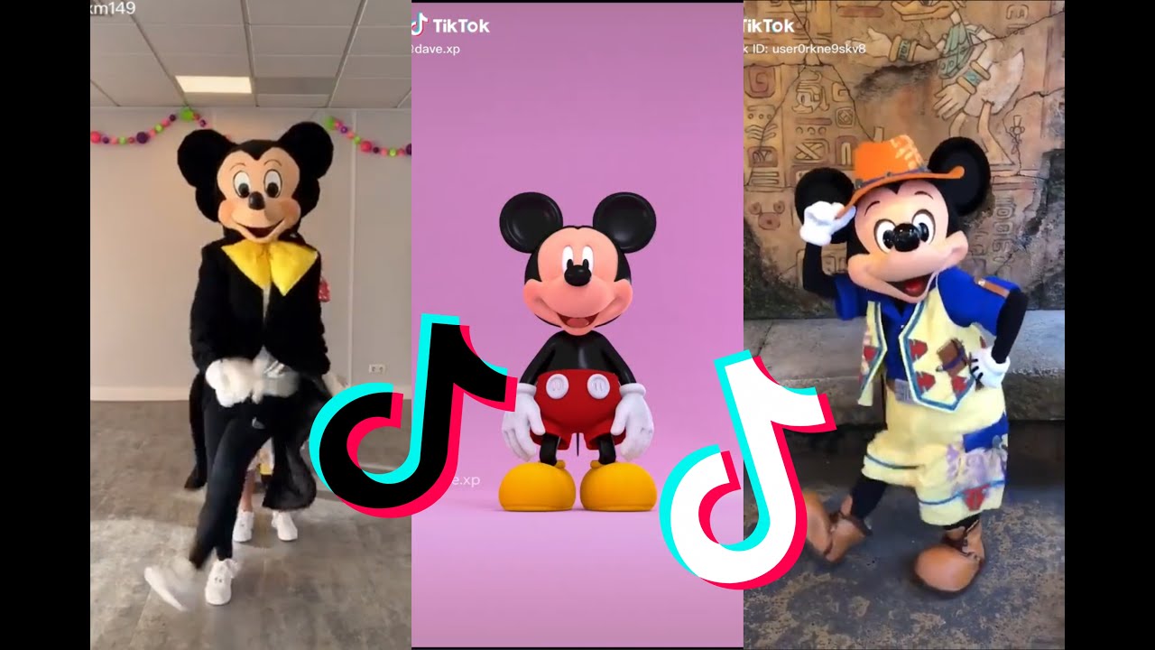 Mickey Mouse Club House Challenge Dance Compilation TIK TOK CHALLENGE
