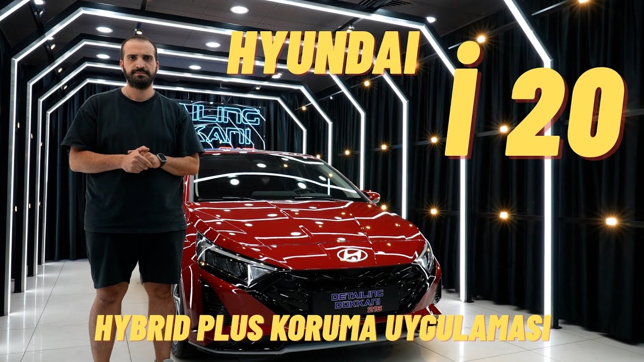 Hyundai i20 Şeffaf PPF ve Seramik Kaplama Uygulaması