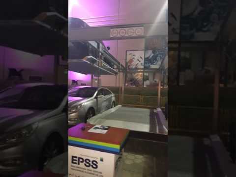 مواقف السيارات الذكية