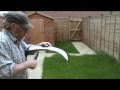 Scythe lawn mow