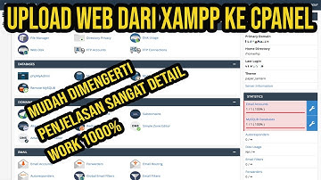 TUTORIAL CARA UPLOAD WEB DARI XAMPP KE HOSTING CPANEL - INDONESIAN NETWORK