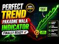 Perfect Trend Pakadne Wala Indicator Finally Ready 🚀 #nifty #trading #livetrading