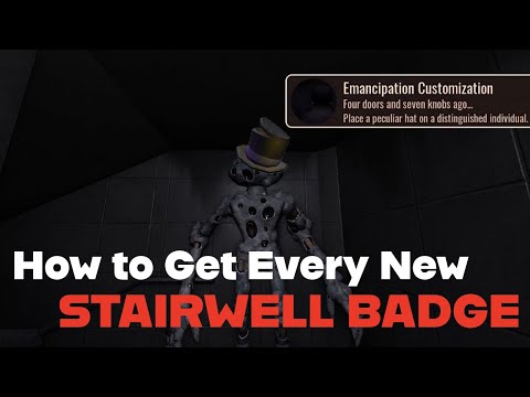 How To EASILY Get Every New Stairwell Badge