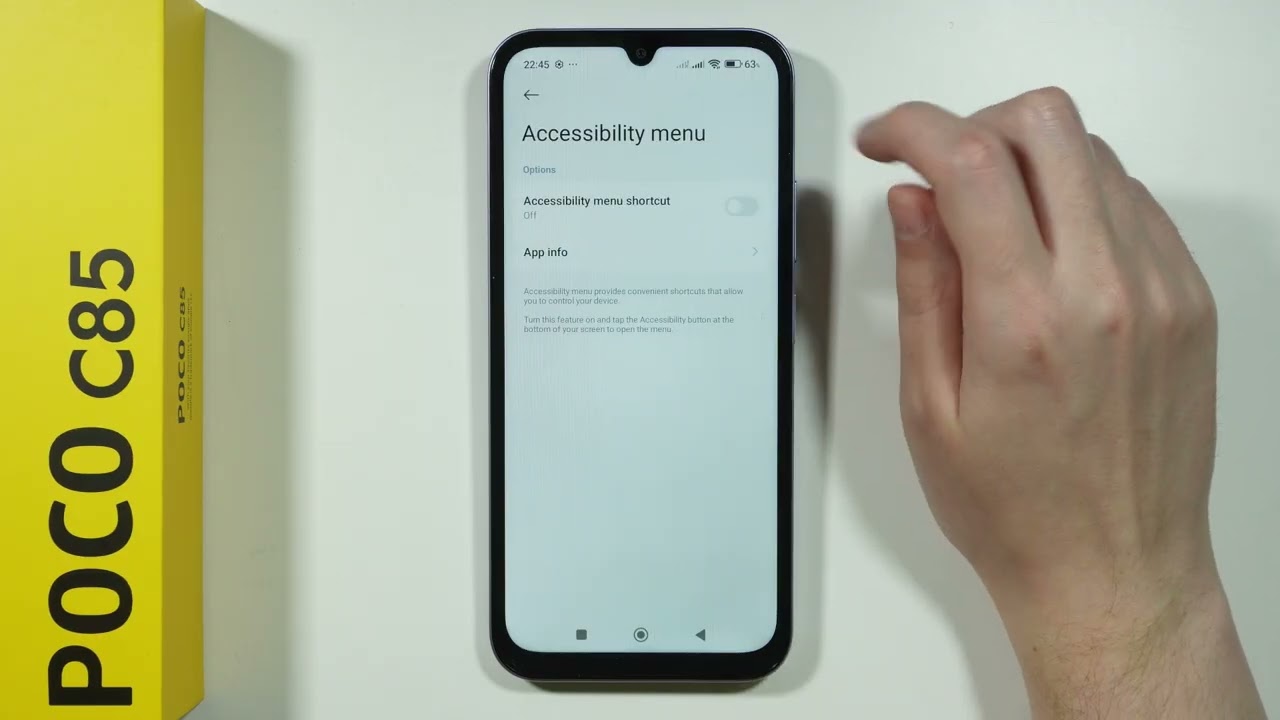 POCO C85: How to Power OFF without Buttons (Shut Down without