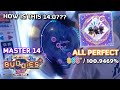 maimaiでらっくす】Ai C (MASTER 14) ALL PERFECT / SSS+ / 100.9469
