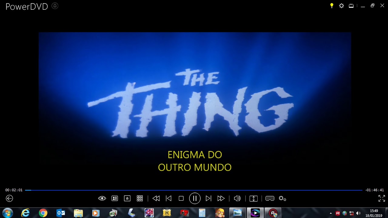 BLU-RAY ENIGMA DO OUTRO MUNDO 1982 DUBLAGEM CLÁSSICA BKS