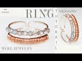 Adjustable Ring/Easy Ring/DIY Ring/Wire Wrap Ring Tutorial/DIY Jewelry/How to make/ DIY Accessories