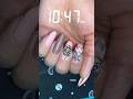 Too Peopley Outside 😵💫 #shorts #nailart