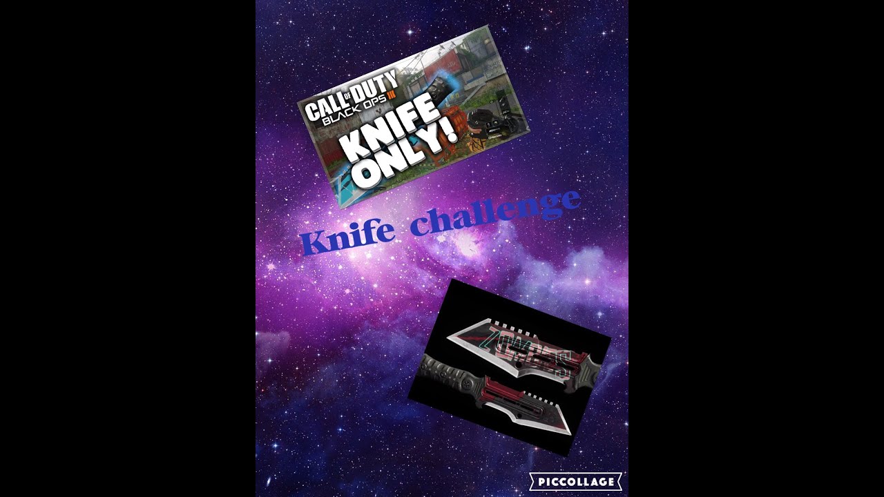 Call of Duty knife challenge!! - YouTube