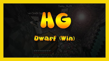 McPvP Hunger Games Victory - Dwarf