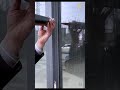 Glass Doors Caulking Tips and Tricks, Windows Caulking! #shorts #caulking #tools #windows #doors