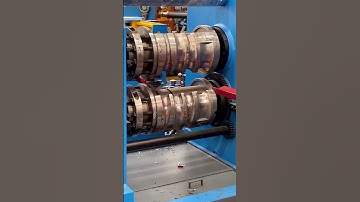 roll forging machine make bucket tooth billet （pre-forming） #rollforging #forging #bucketteeth