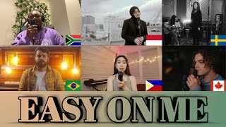 Quem Cantou Melhor? Cover Easy On Me (Canadá,Suécia,Indonésia,África do Sul,Filipinas,Brasil)