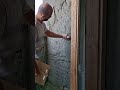easy plastering process on walls #construction #plastering #wall #popular #viralshorts #shorts