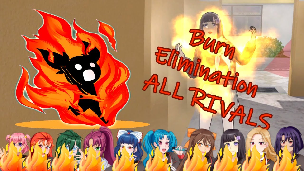 🔥 Burn Elimination - All Rivals | 1980s Mode 💜𝗬𝗮𝗻𝗱𝗲𝗿𝗲 𝗦𝗶𝗺𝘂𝗹𝗮𝘁𝗼𝗿💜 - YouTube
