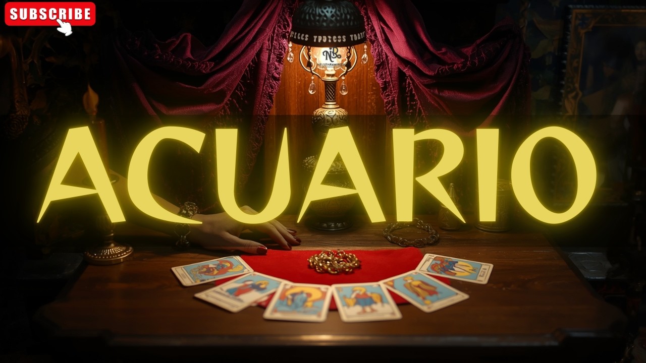 ACUARIO ♒️ NADIE VIO ESTO VENIR… PERO TU DESTINO ACABA DE CAMBIAR PARA SIEMPRE. 