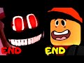 Roblox - All 5 Endings - 2 Piggy Games!