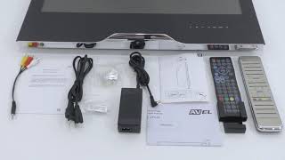 Mini Review with Unpacking Small TV for Kitchen AVEL AVS240K