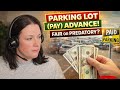 Parking Lot (Pay) Advance #corporatelife #hr #corporatetiktok