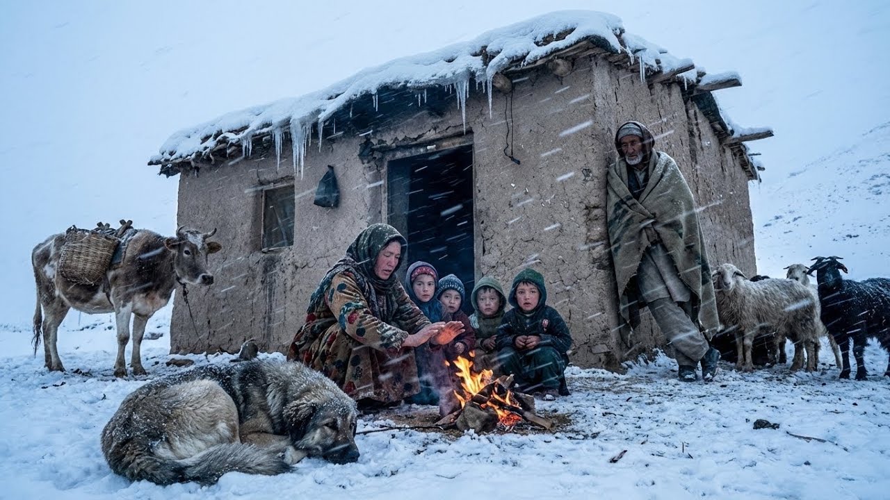 Inside Frozen Afghan Villages – Life Without Heat or Electricity