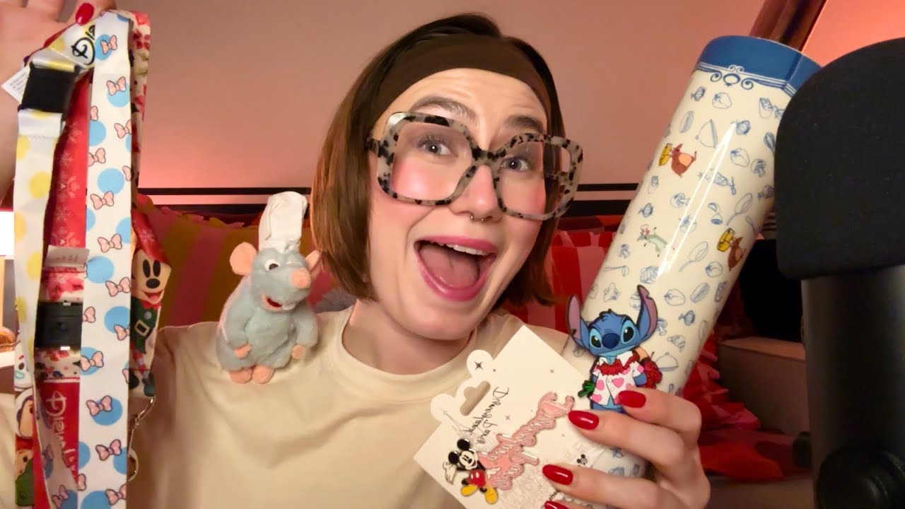 Mon dernier haul à Disneyland Paris 🇫🇷​​ Goodbye Mickey 💜​ ASMR FR