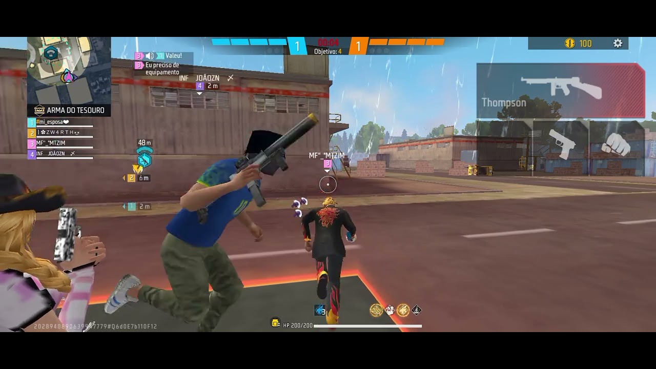 Mais um dia no ff com aleatórios 😍😊