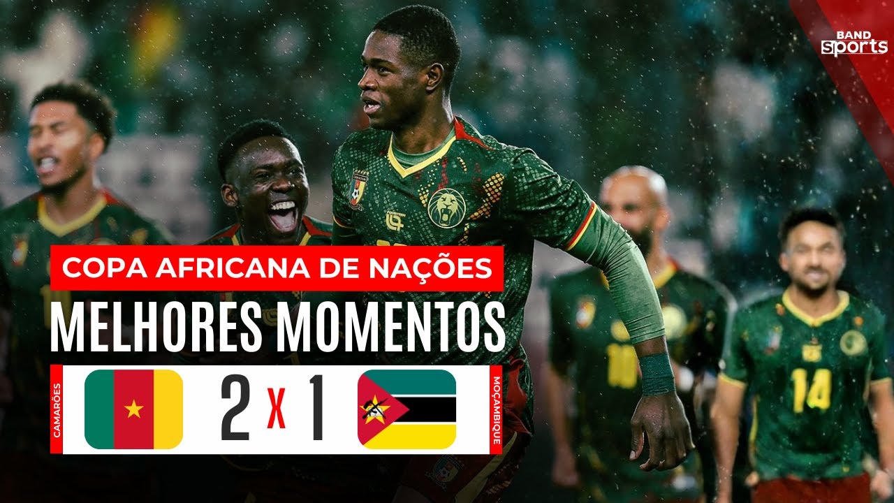 CLASSIFICAÇÃO EMOCIONANTE! CAMARÕES VENCE MOÇAMBIQUE E AVANÇA NA COPA AFRICANA | MELHORES MOMENTOS