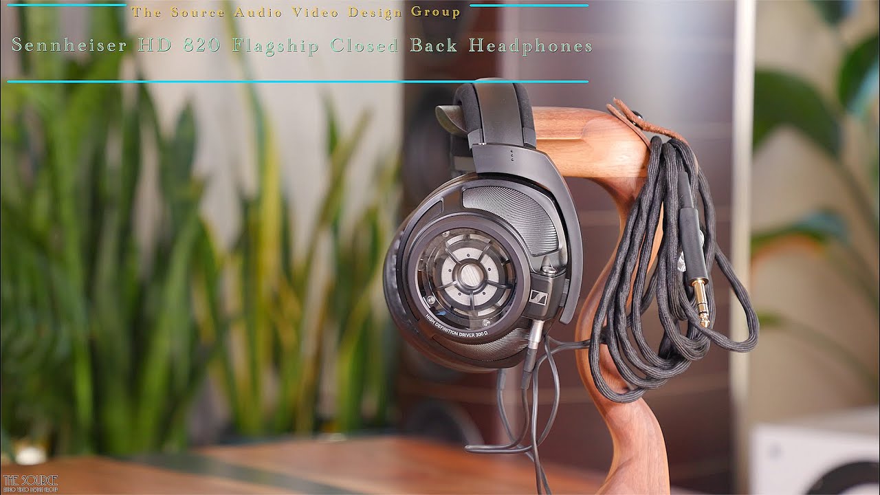 Sennheiser HD 820 Flagship Closed Back headphones: Beauty and the Beast. -  YouTube