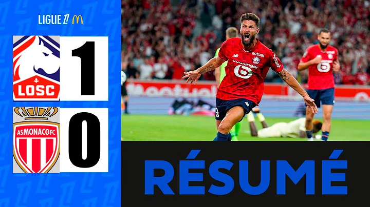 Lille - AS Monaco | 1-0 | Résumé | Ligue 1 2025 | monaco lille