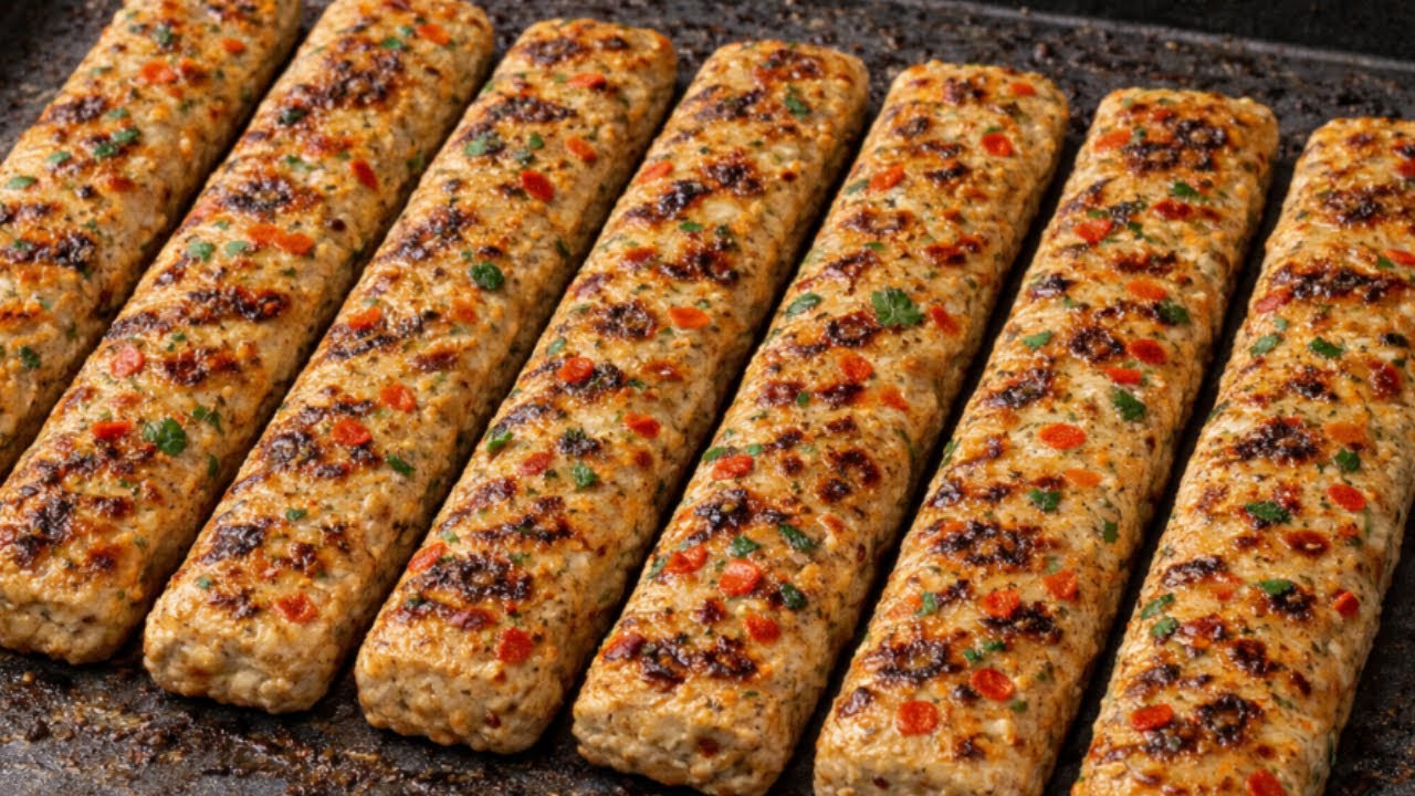 Sheet Pan Chicken Kebabs are so quick and easy and so delicious.