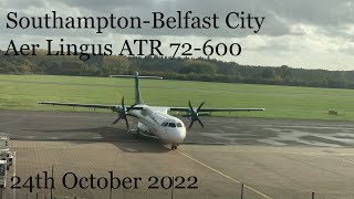 Aer Lingus ATR72600 |Southampton Belfast City | Trip Report